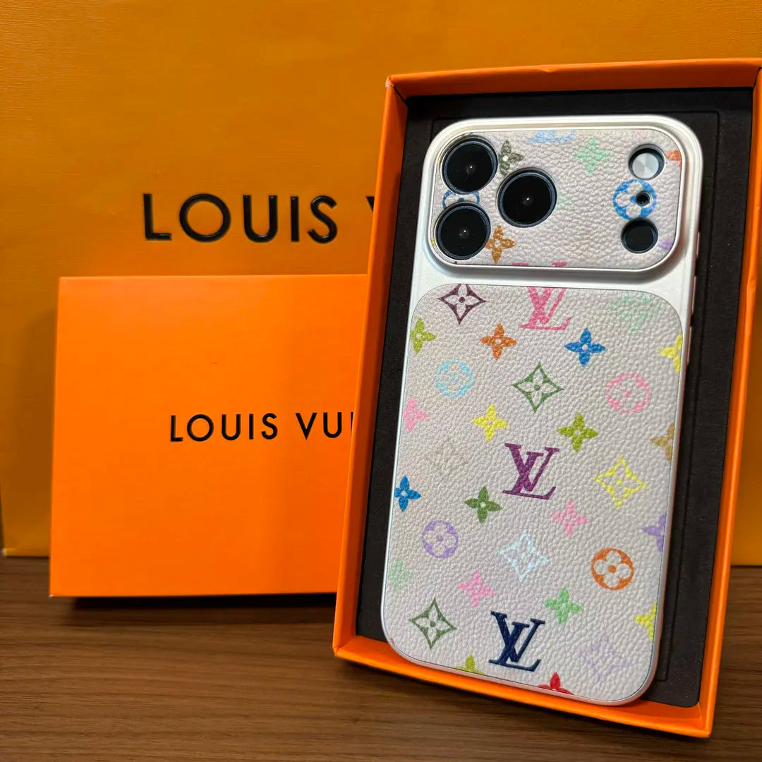 Luxusní Multicolor Monogram pouzdro na iPhone