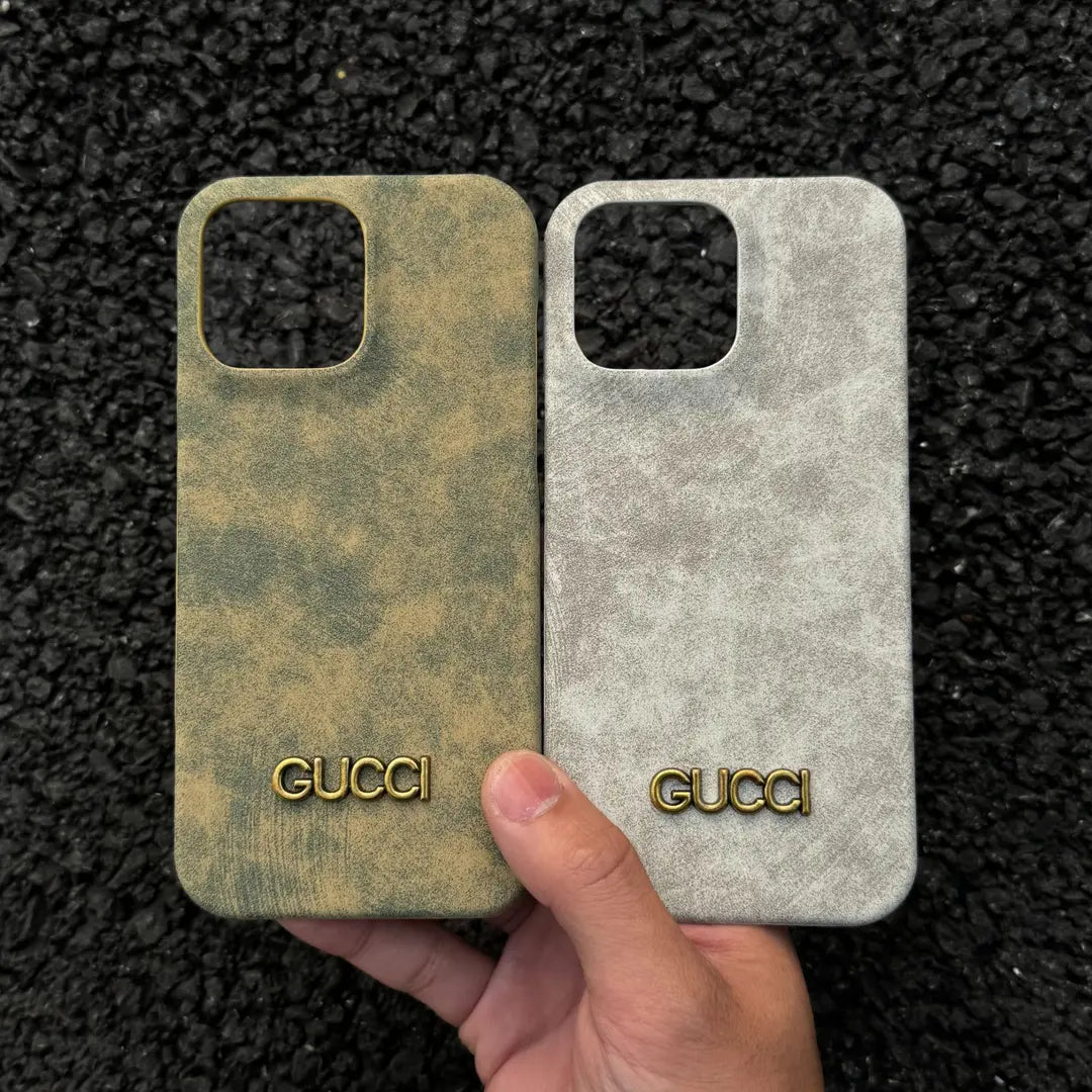 Klasický Vintage semišový obal na iPhone