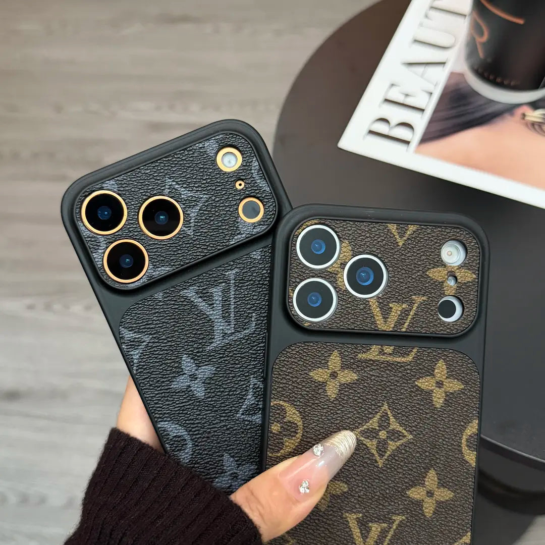 Custodia per iPhone MagSafe Classic in pelle monogramma