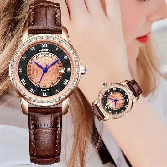 Chronograph Lige Elegance – dámské luxusní sportovní hodinky