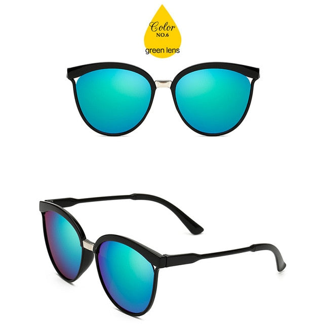LeonLion Candies Značka Designér Sluneční brýle Cat Eye Dámské Luxusní Plastové Sluneční Brýle Klasické Retro Outdoor Oculos De Sol Gafas