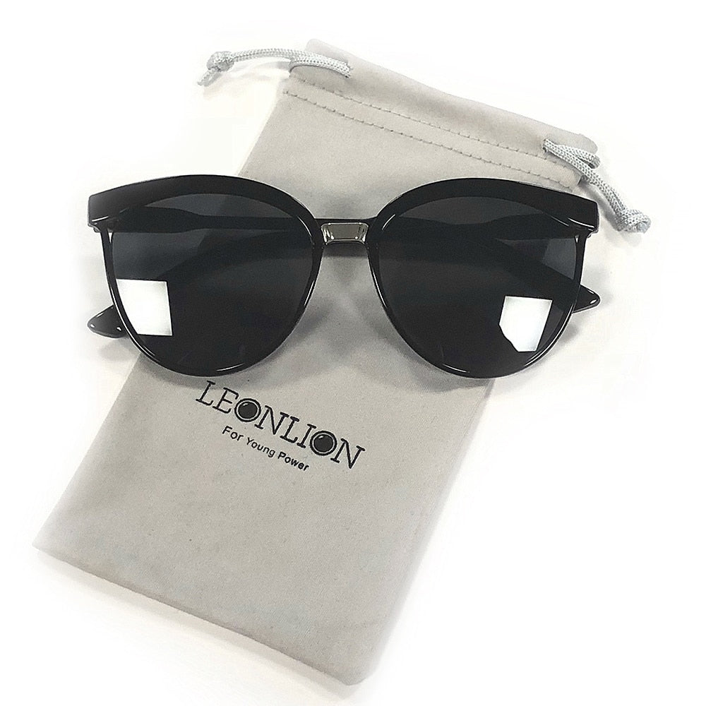 LeonLion Candies Značka Designér Sluneční brýle Cat Eye Dámské Luxusní Plastové Sluneční Brýle Klasické Retro Outdoor Oculos De Sol Gafas