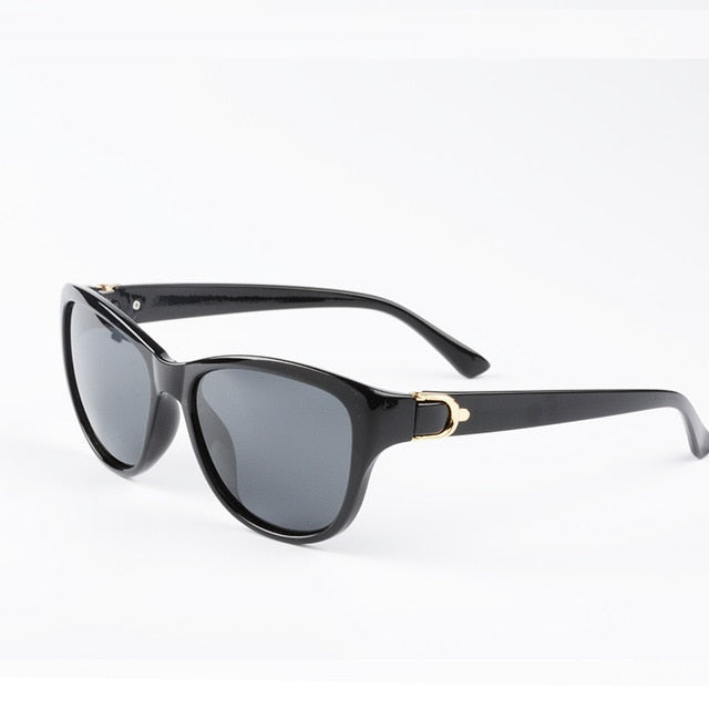 Luxusní značkový design Cat Eye polarizační sluneční brýle Dámské Dámské Elegantní sluneční brýle Dámské řidičské brýle Oculos De Sol