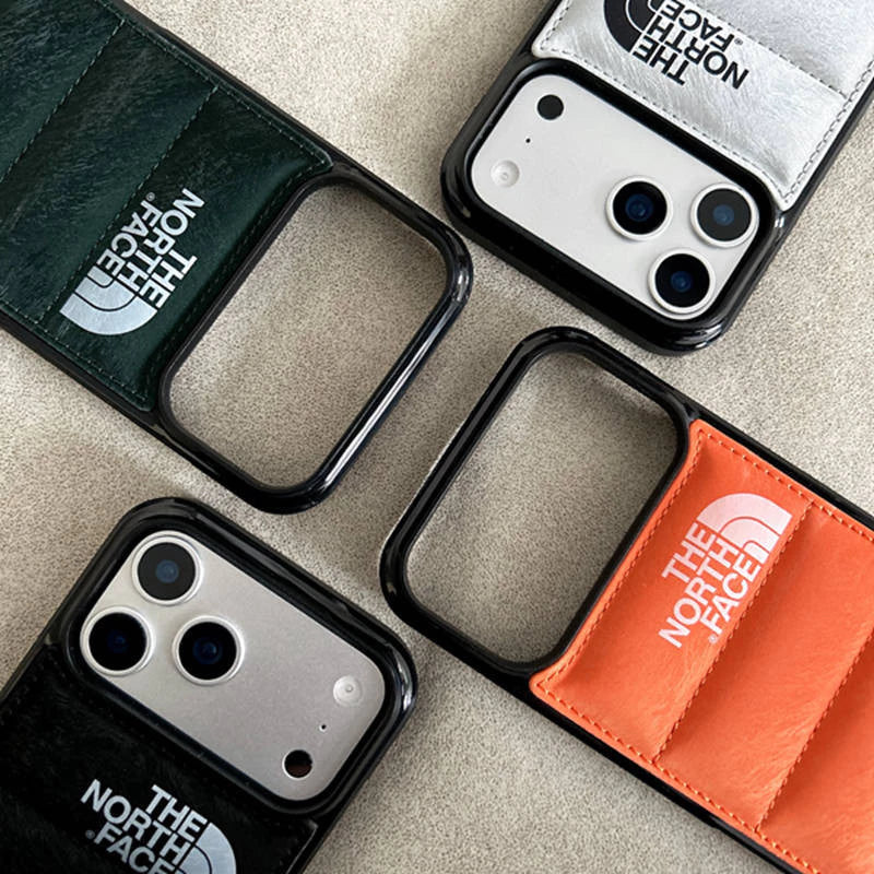 Zamszowe etui na iPhone'a North Puffer
