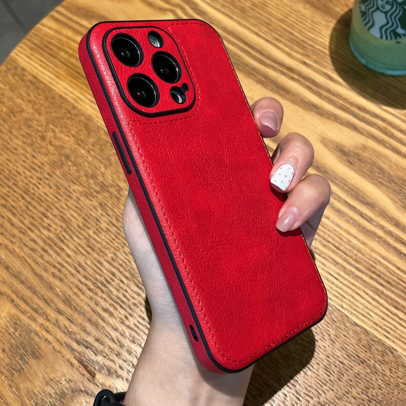 Kryt na iPhone z pravé kůže kompatibilní se všemi modely
