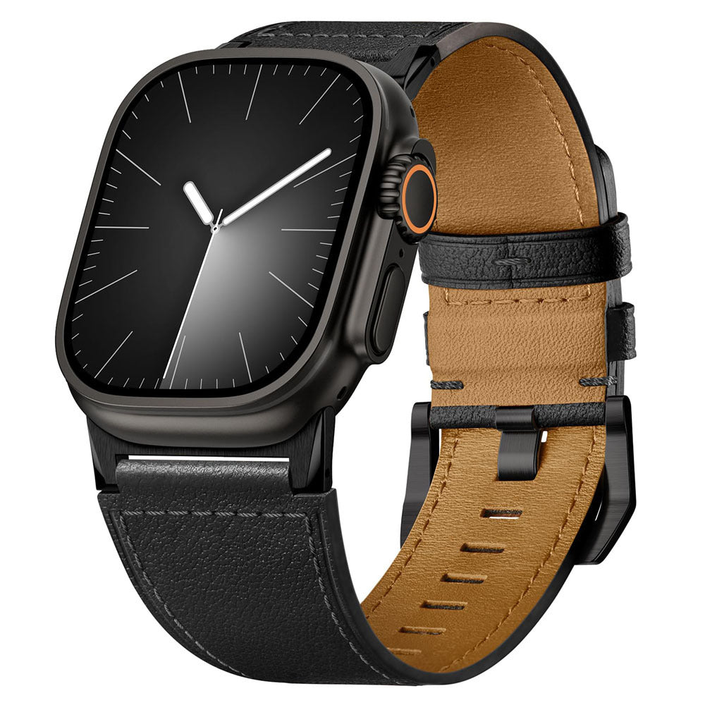 Correa de cuero genuino para Apple Watch Ultra