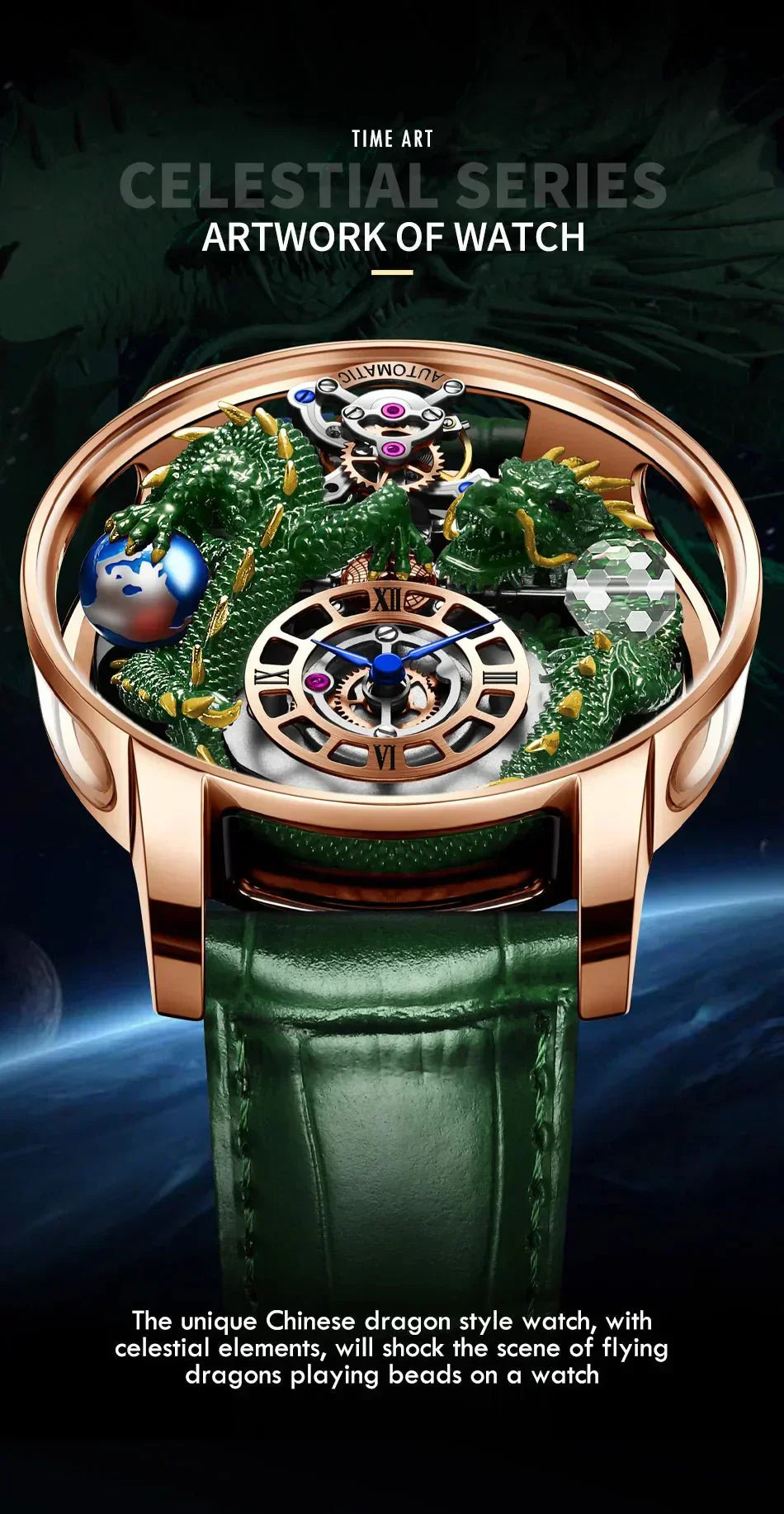 Die Superior Dragon Automatikuhr – Prestige Edition