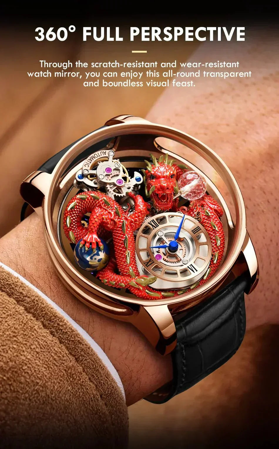 Die Superior Dragon Automatikuhr – Prestige Edition