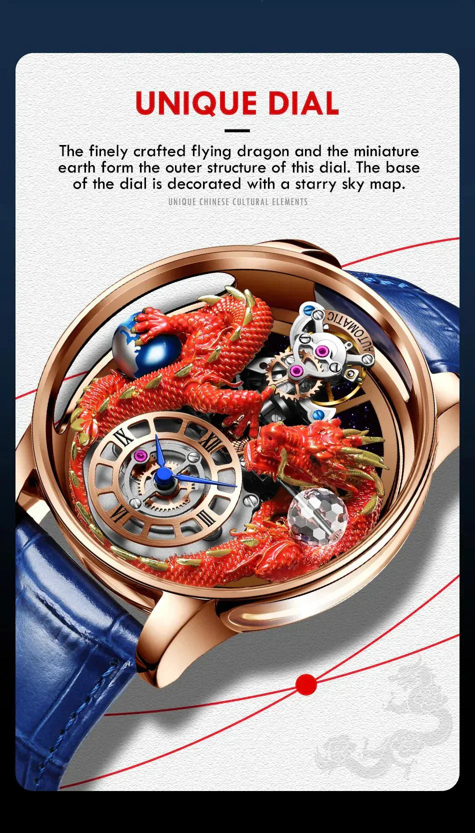 Die Superior Dragon Automatikuhr – Prestige Edition