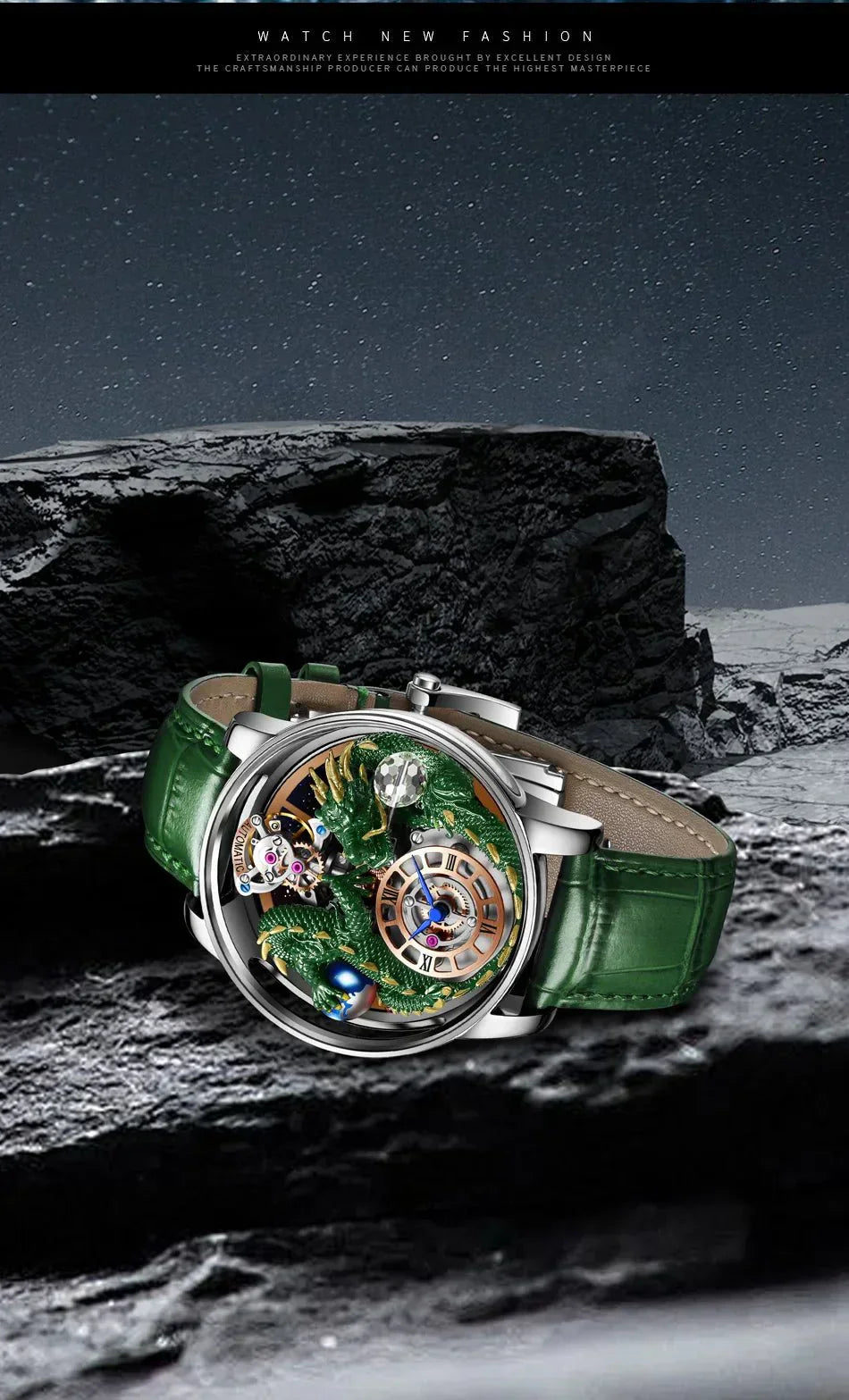 Die Superior Dragon Automatikuhr – Prestige Edition