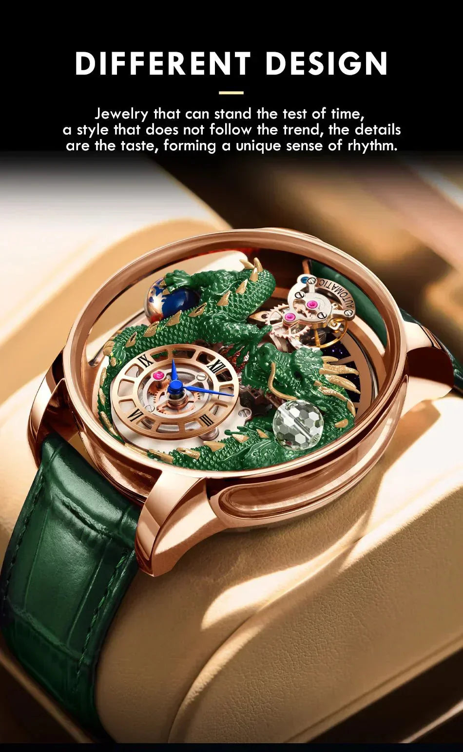 Die Superior Dragon Automatikuhr – Prestige Edition