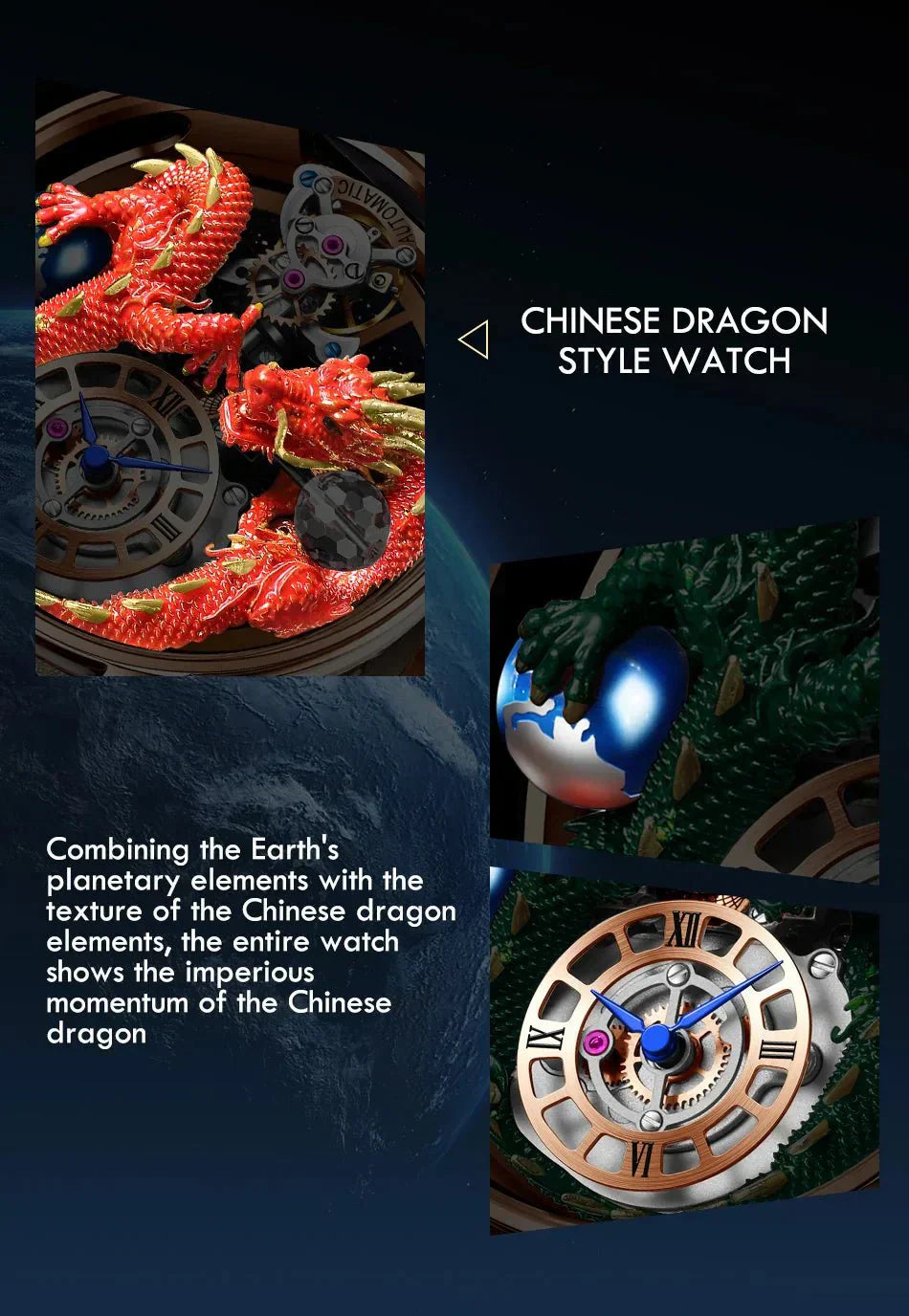 Die Superior Dragon Automatikuhr – Prestige Edition
