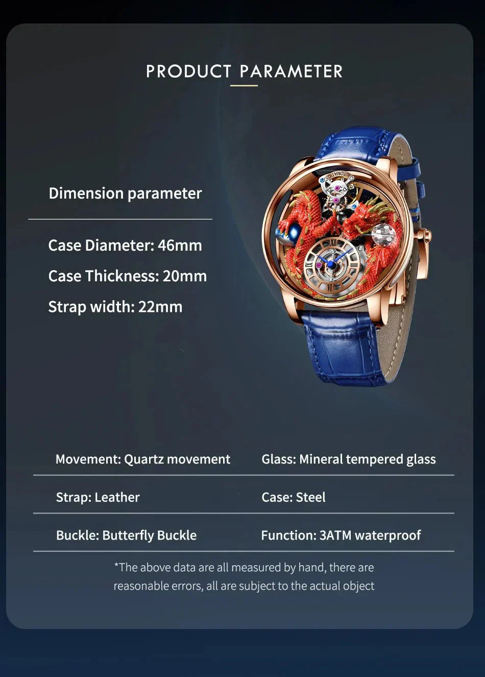 Die Superior Dragon Automatikuhr – Prestige Edition
