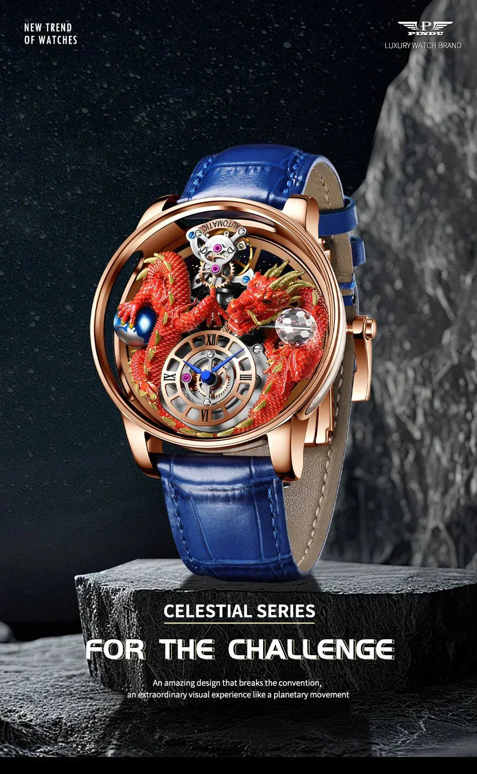 Die Superior Dragon Automatikuhr – Prestige Edition